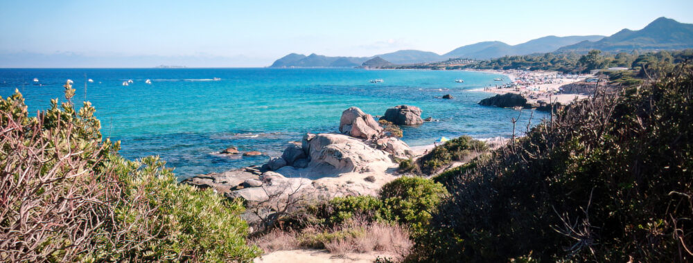 plage de Sardaigne, le rocher de la baleine