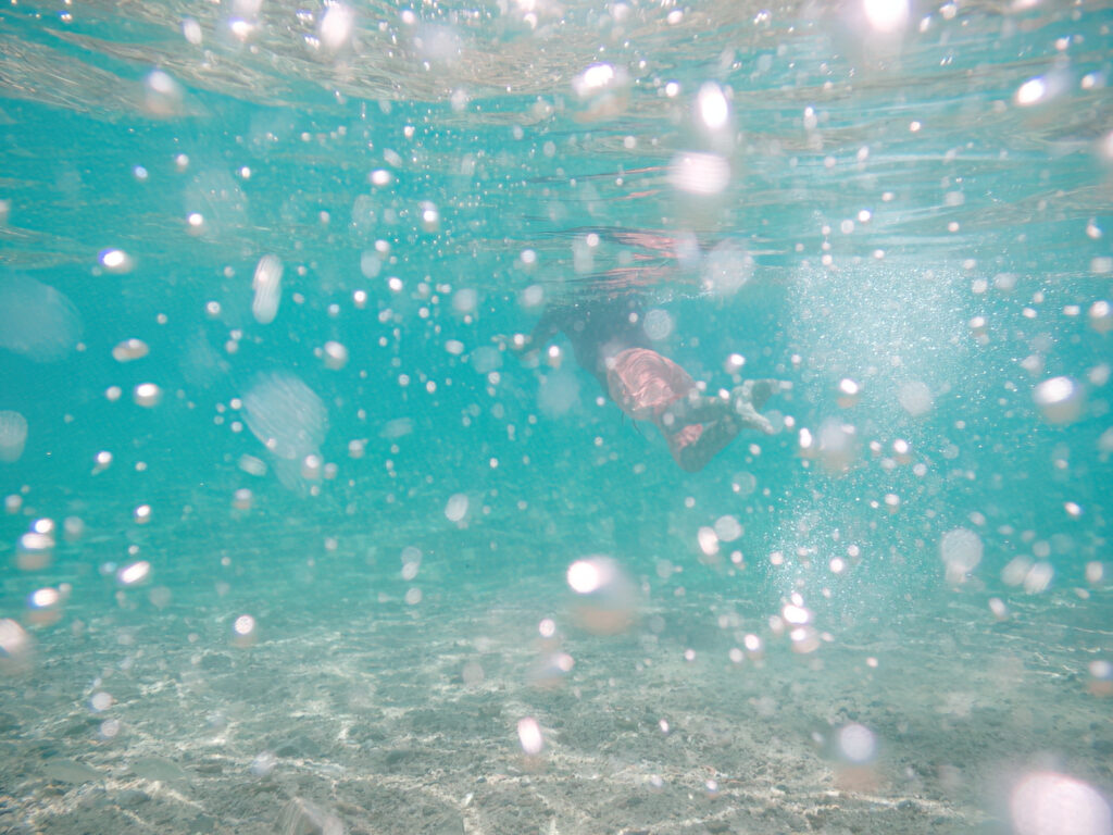 plage Sardaigne photo underwater