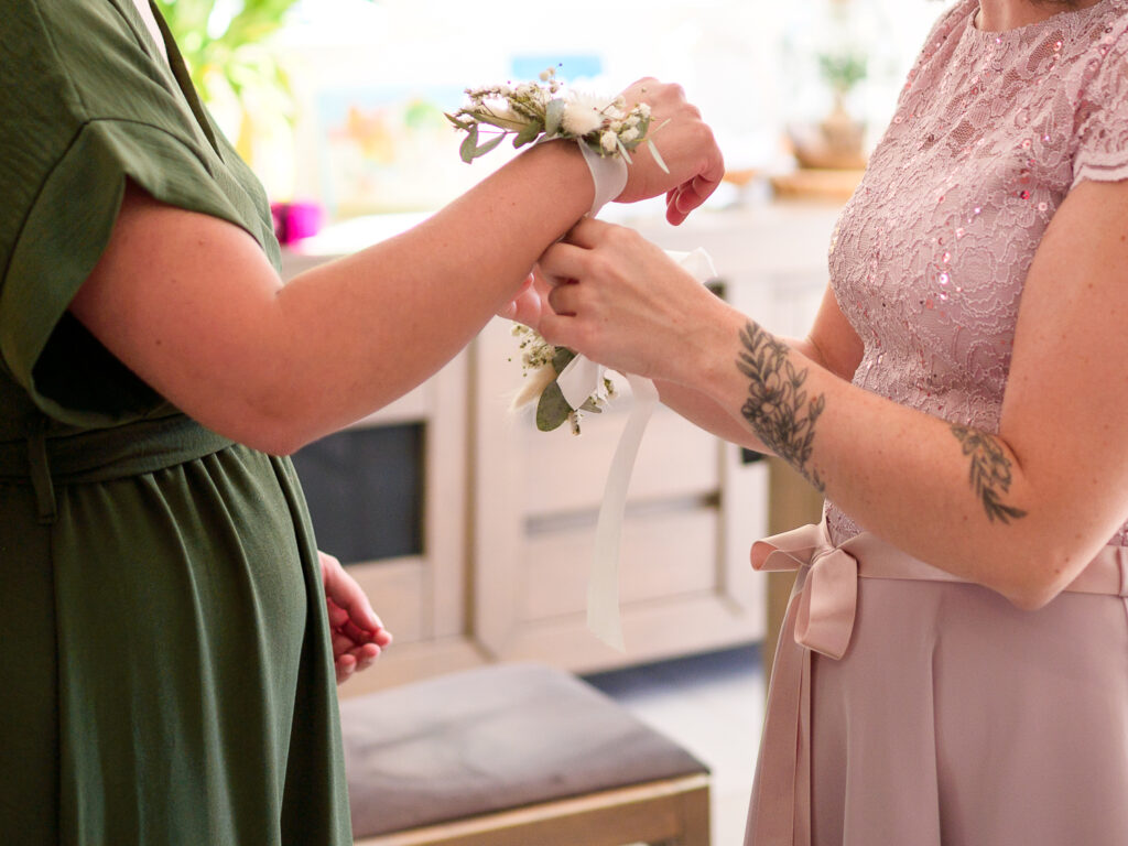Mariage à Arbas, photo de préparatifs mariage Haute-Garonne