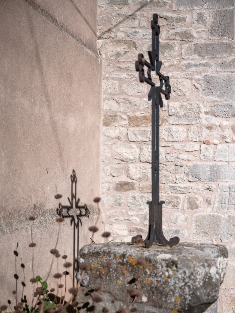 détail, église de Villemoustaussou