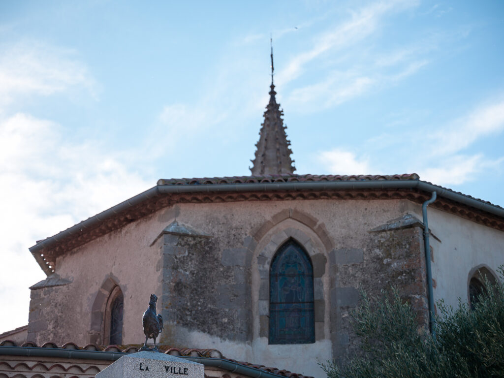 église de Villemoustaussou