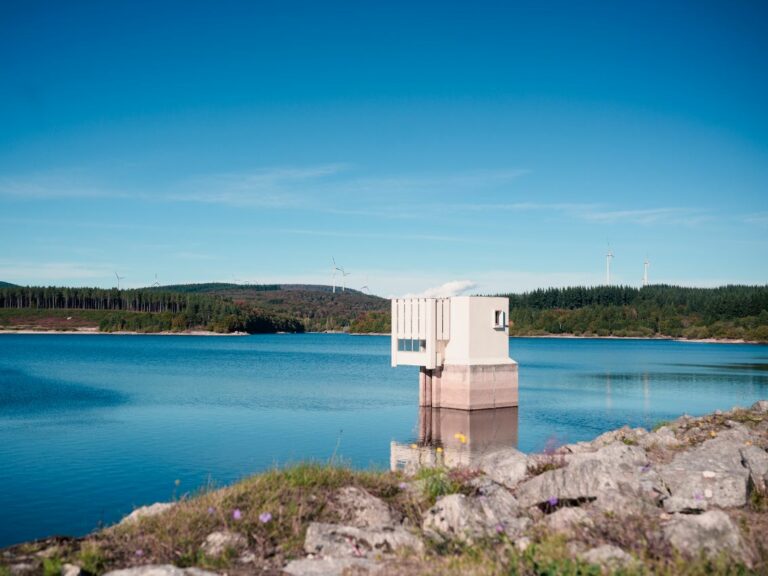 AFFICHE Lac de Laprade, Montagne Noire, Aude