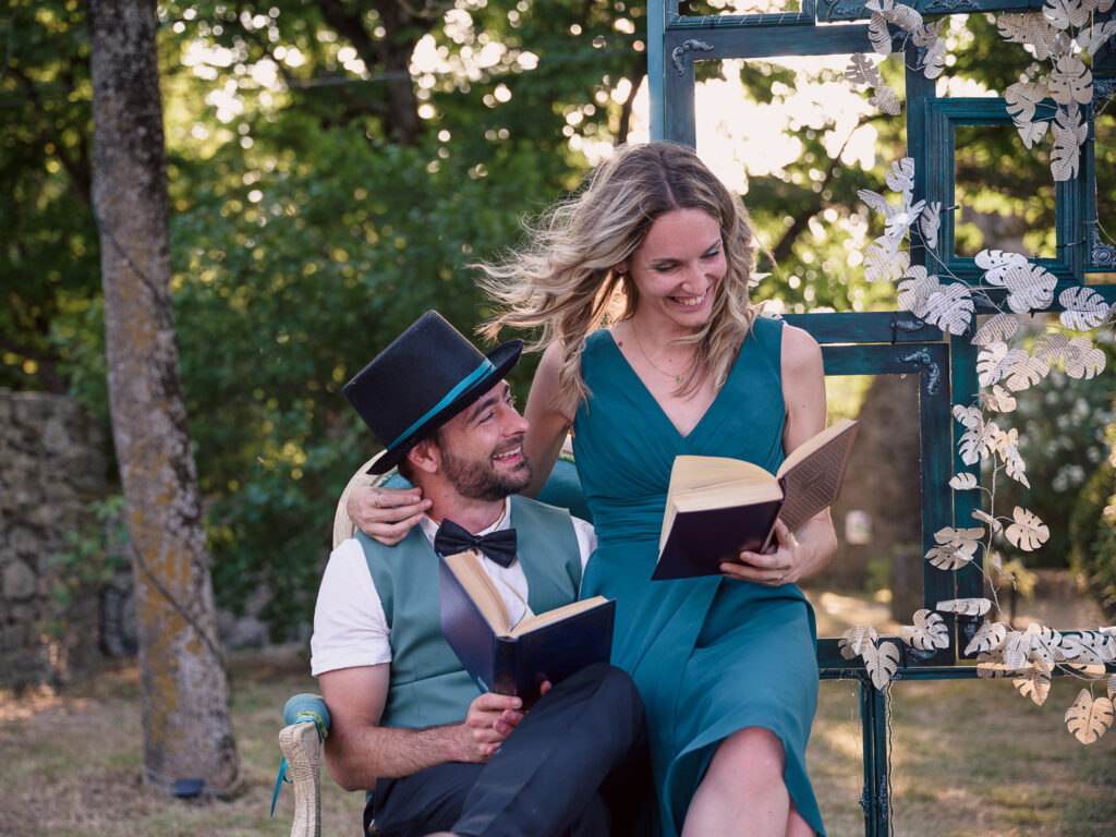 Mariage au Château La Bastide Rouge Peyre à Pennautier Robe de mariée L'invitation Carcassonne