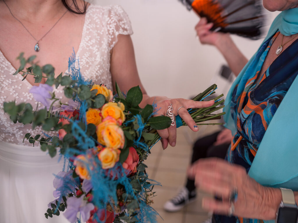 Mariage au Château La Bastide Rouge Peyre à Pennautier Robe de mariée L'invitation Carcassonne