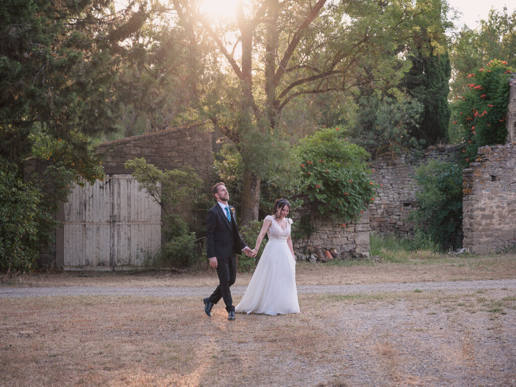 Mariage au Château La Bastide Rouge Peyre à Pennautier Robe de mariée L'invitation Carcassonne