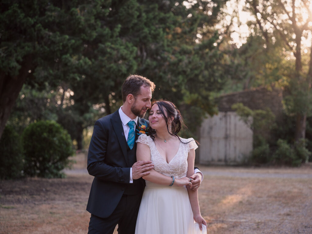 Mariage au Château La Bastide Rouge Peyre à Pennautier Robe de mariée L'invitation Carcassonne