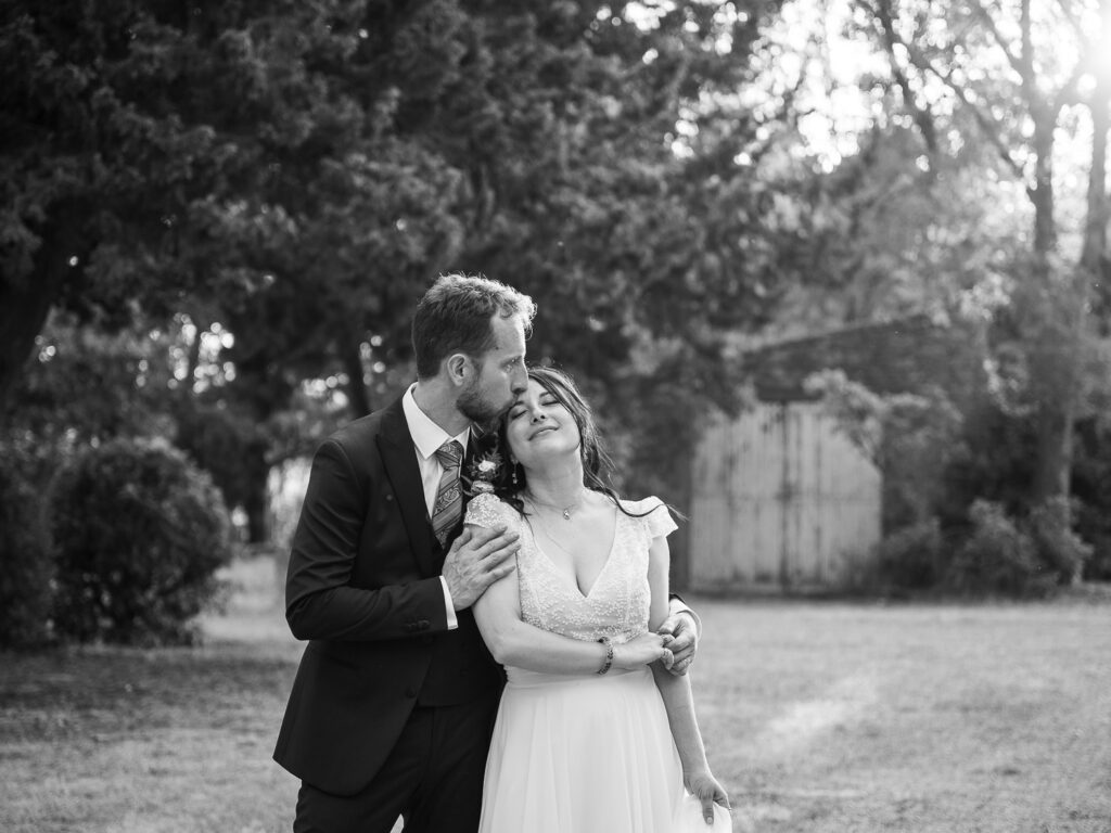 Mariage au Château La Bastide Rouge Peyre à Pennautier Robe de mariée L'invitation Carcassonne