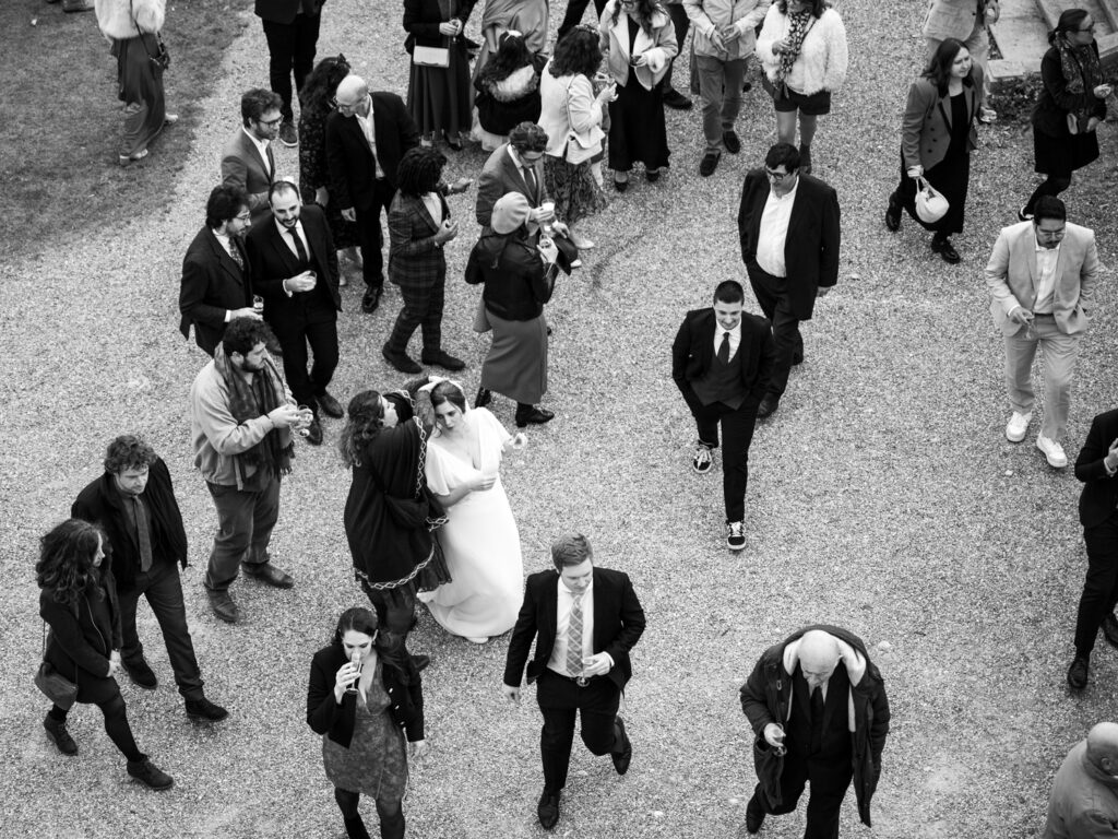 Mariage au château de Villerambert à Caunes-Minervois, Aude. Mariage à l'automne.