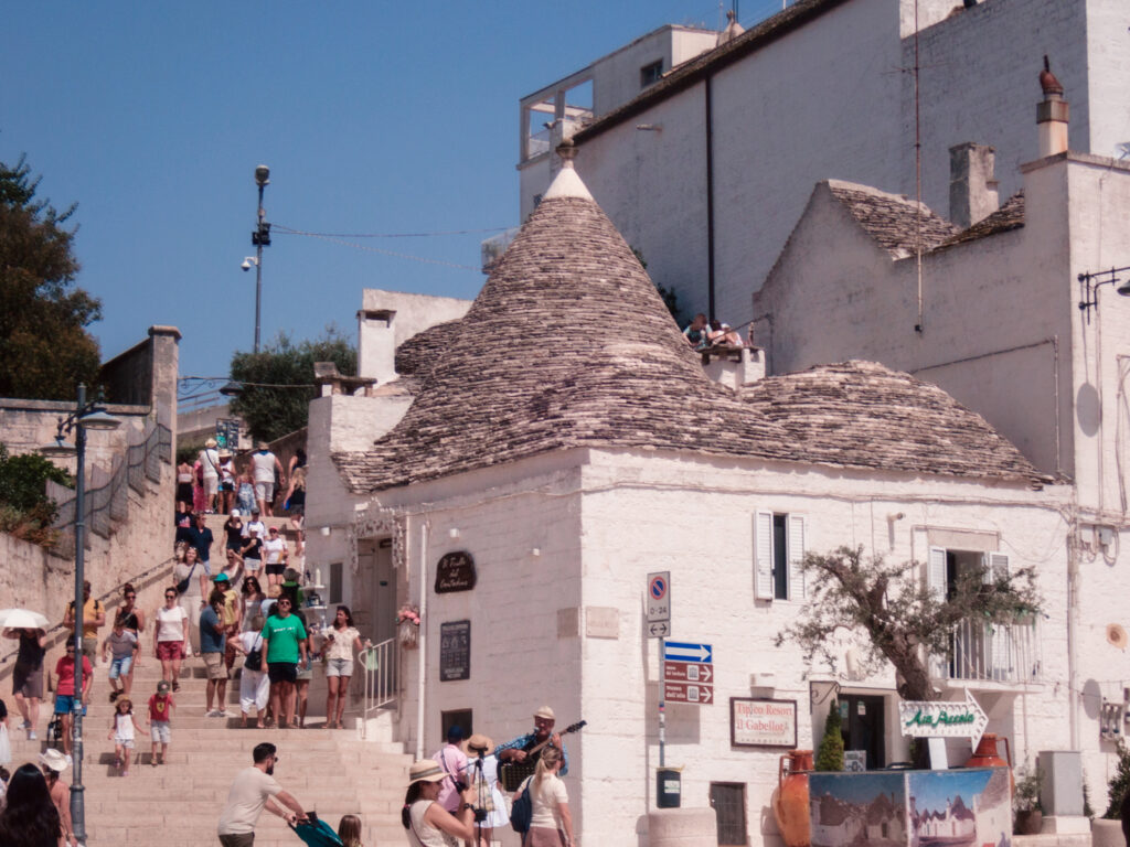 Les Trulli d'Alberobello, inscrits au patrimoine de l'Humanité Unesco. Les Pouilles, Italie du Sud